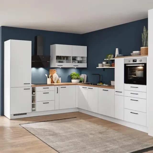 nobilia elements Küchenzeile Loft in Alpinweiß