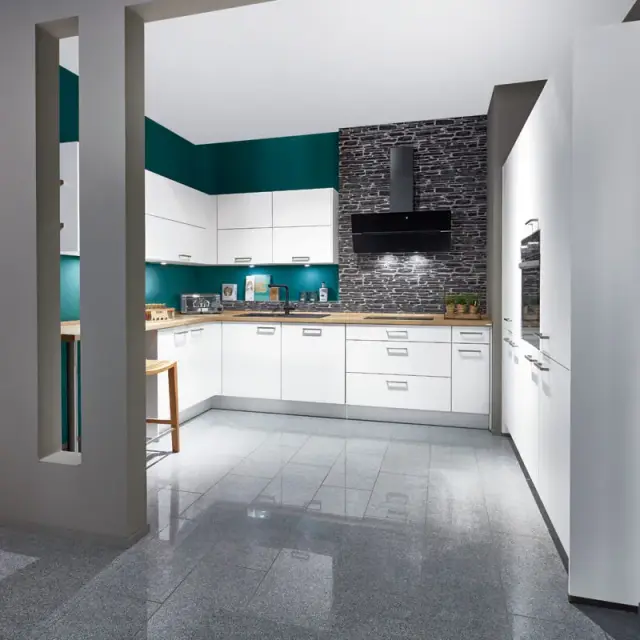 nobilia elements L-Küche London in Alpinweiß